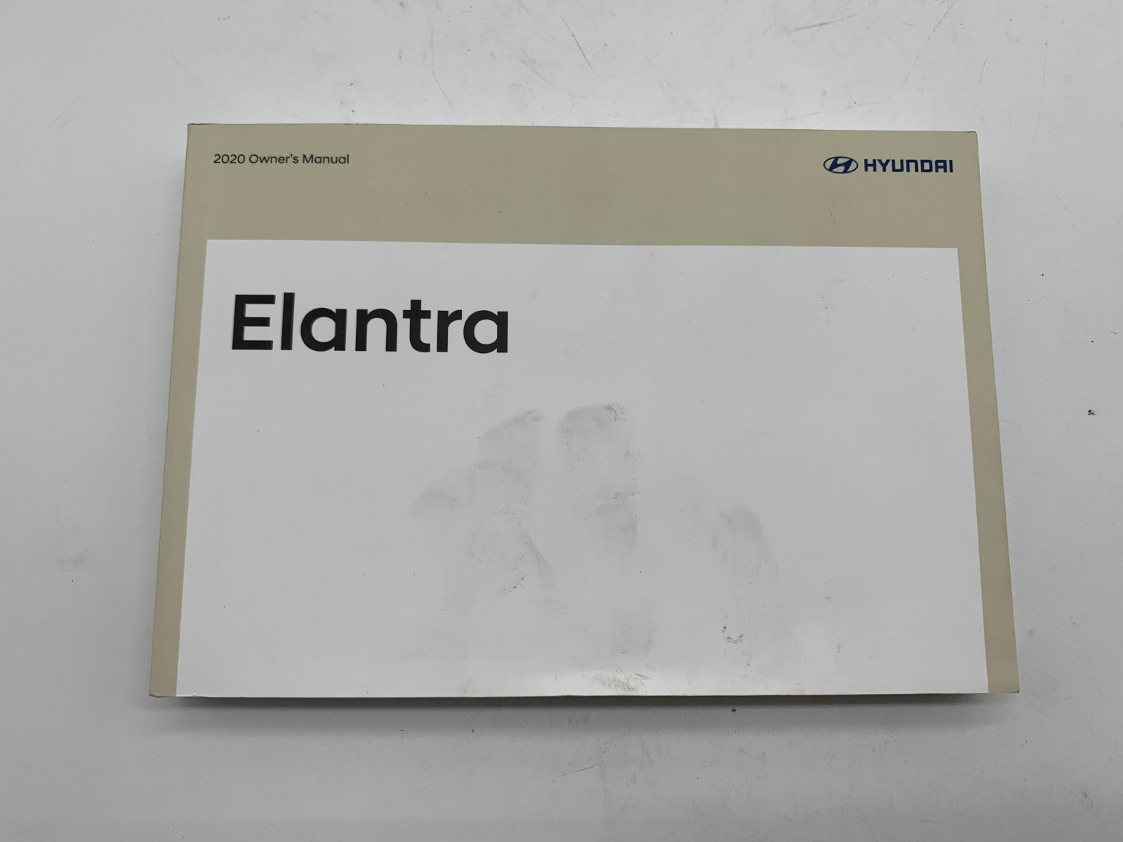 2020 Hyundai Elantra Owners Manual Set with Case OEM D03B68013