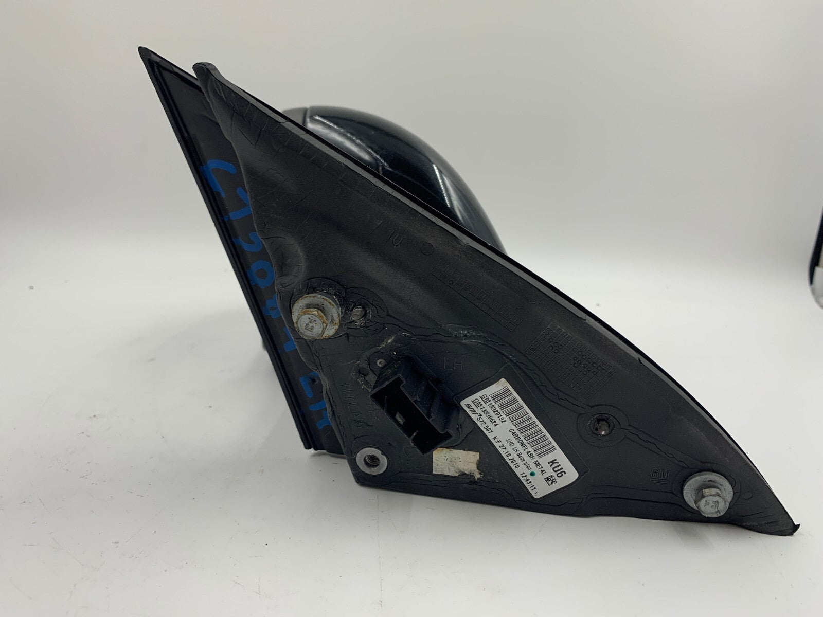 2011-2013 Buick Regal Driver Side View Power Door Mirror Black OEM D04B60001