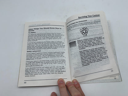 1995 Ford Contour Owners Manual OEM A02B37013