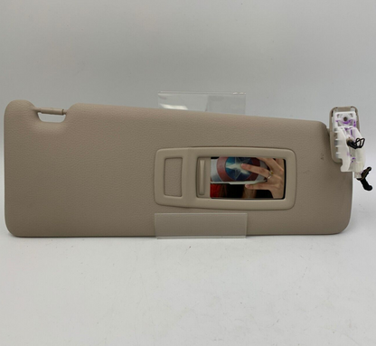 2012-2018 BMW 328i Passenger Sun Visor Gray OEM C02B22050