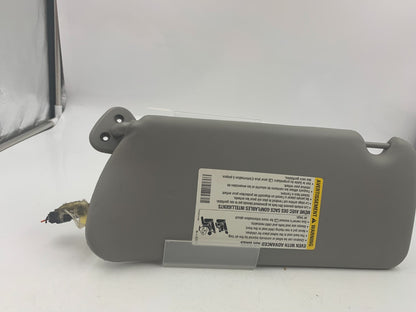 2007-2009 Cadillac SRX Passenger Sun Visor Illuminated Gray OEM D02B33080