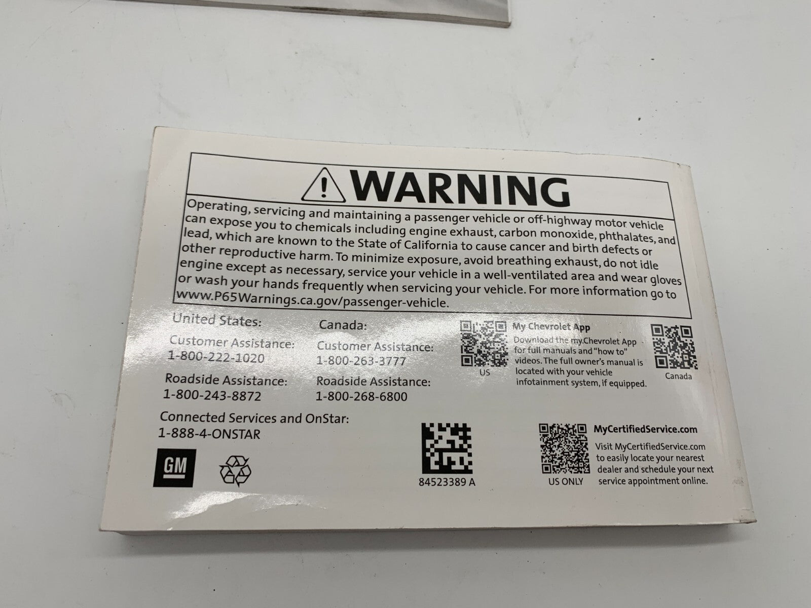 2021 Chevrolet Malibu Owners Manual Set OEM A02B54008