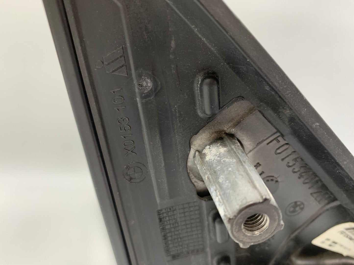 2012-2013 BMW 528i Driver Side View Power Door Mirror Black OEM C04B15020