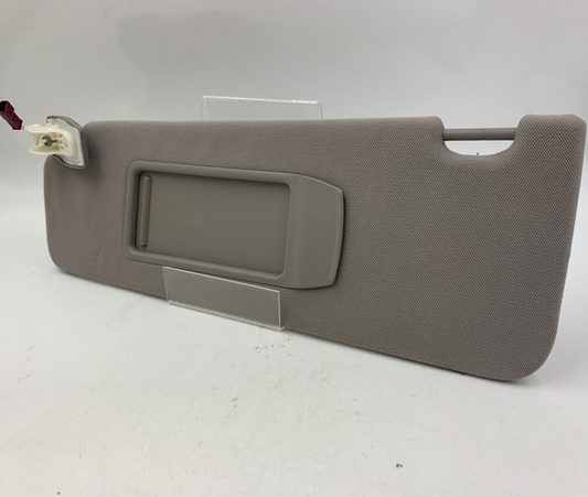2009-2015 BMW 750i Driver Sun Visor Sunvisor Illuminated Gray OEM E04B02043