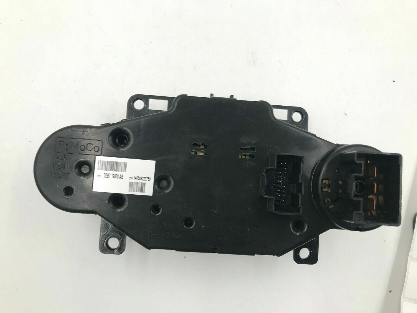 2014 Ford Fiesta AC Heater Climate Control Unit OEM D02B37009