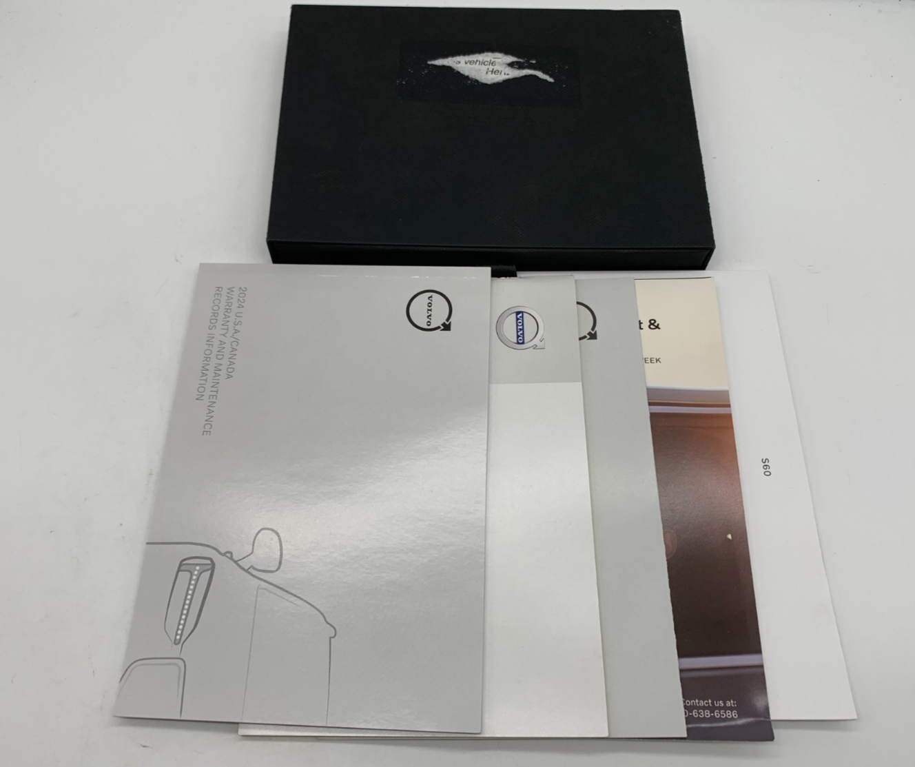 2024 Volvo S60 S 60 Owners Manual Set with Case OEM