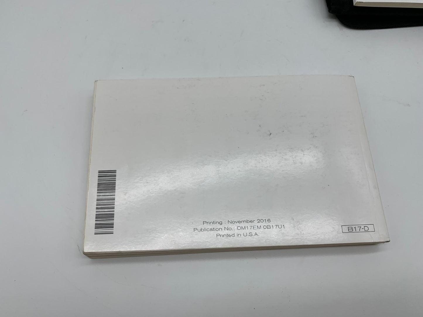 2017 Nissan Sentra Owners Manual Set with Case OEM C03B49015