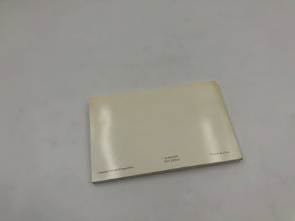 2000 Dodge Neon Owners Manual Set with Case OEM C03B67008