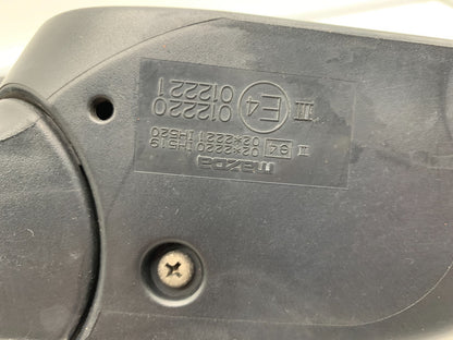 2007-2009 Mazda 3 Passenger Side View Power Door Mirror Red OEM C01B27002