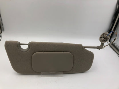 2004-2007 Jeep Liberty Passenger Sun Visor Gray Illuminated OEM C01B17052