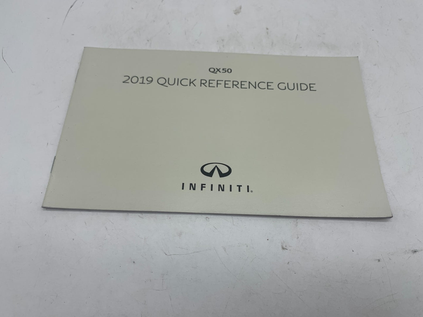 2019 Infiniti QX50 QX 50 Owners Manual Set with Case OEM