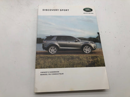 2017 Land Rover Discovery Sport Owners Manual Set with Case OEM A02B21003