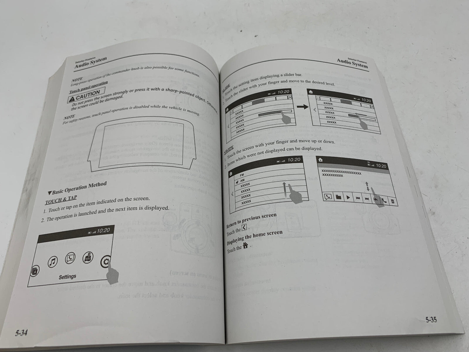 2008 Mazda 6 Owners Manual Case OEM B03B28007