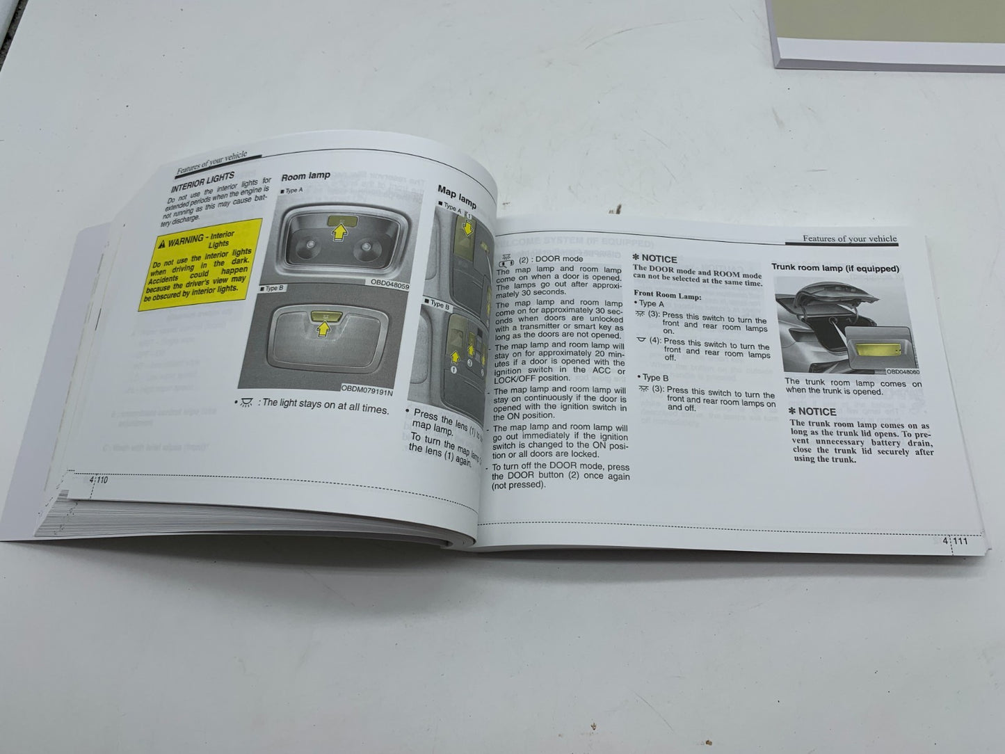 2021 Kia Forte Owners Manual Set OEM C03B56014