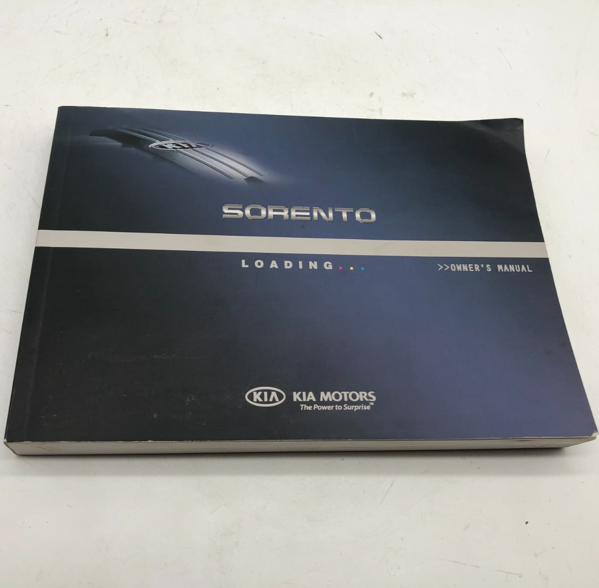 2010 Kia Sorento Owners Manual OEM A01B40008