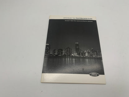 2015 Ford Mustang Owners Manual Set with Case OEM R01B05027