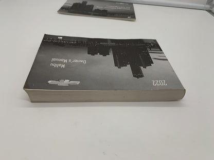 2022 Chevrolet Malibu Owners Manual Set OEM D03B10009