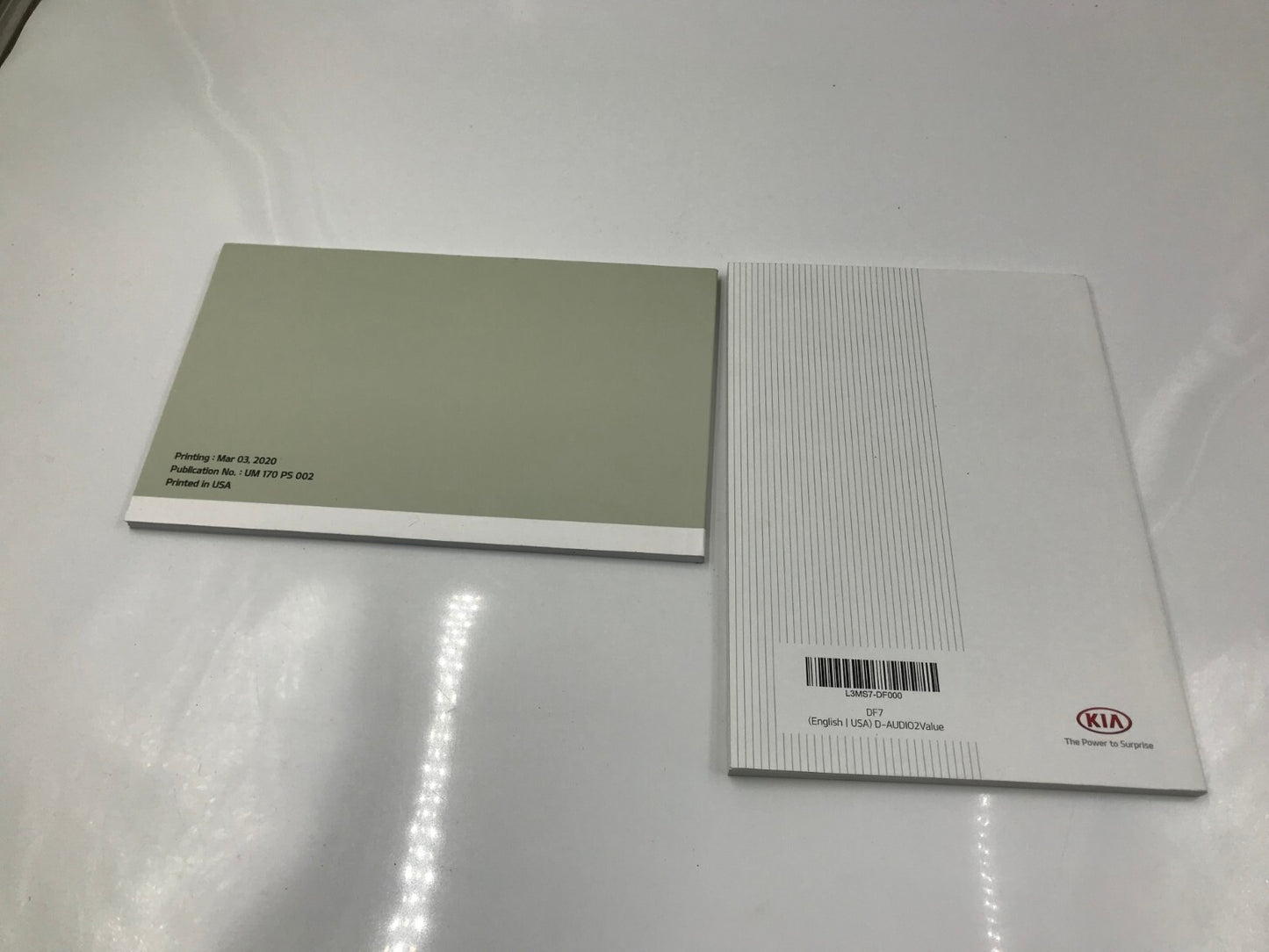 2021 Kia K5 Owners Manual Set with Case OEM A04B06036