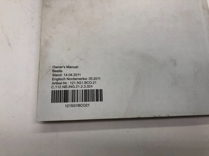 2012 Volkswagen Jetta GLI Owners Manual Set with Case OEM E03B10057