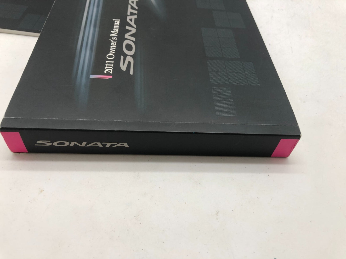 2011 Hyundai Sonata Owners Manual Set with Case OEM A01B26006