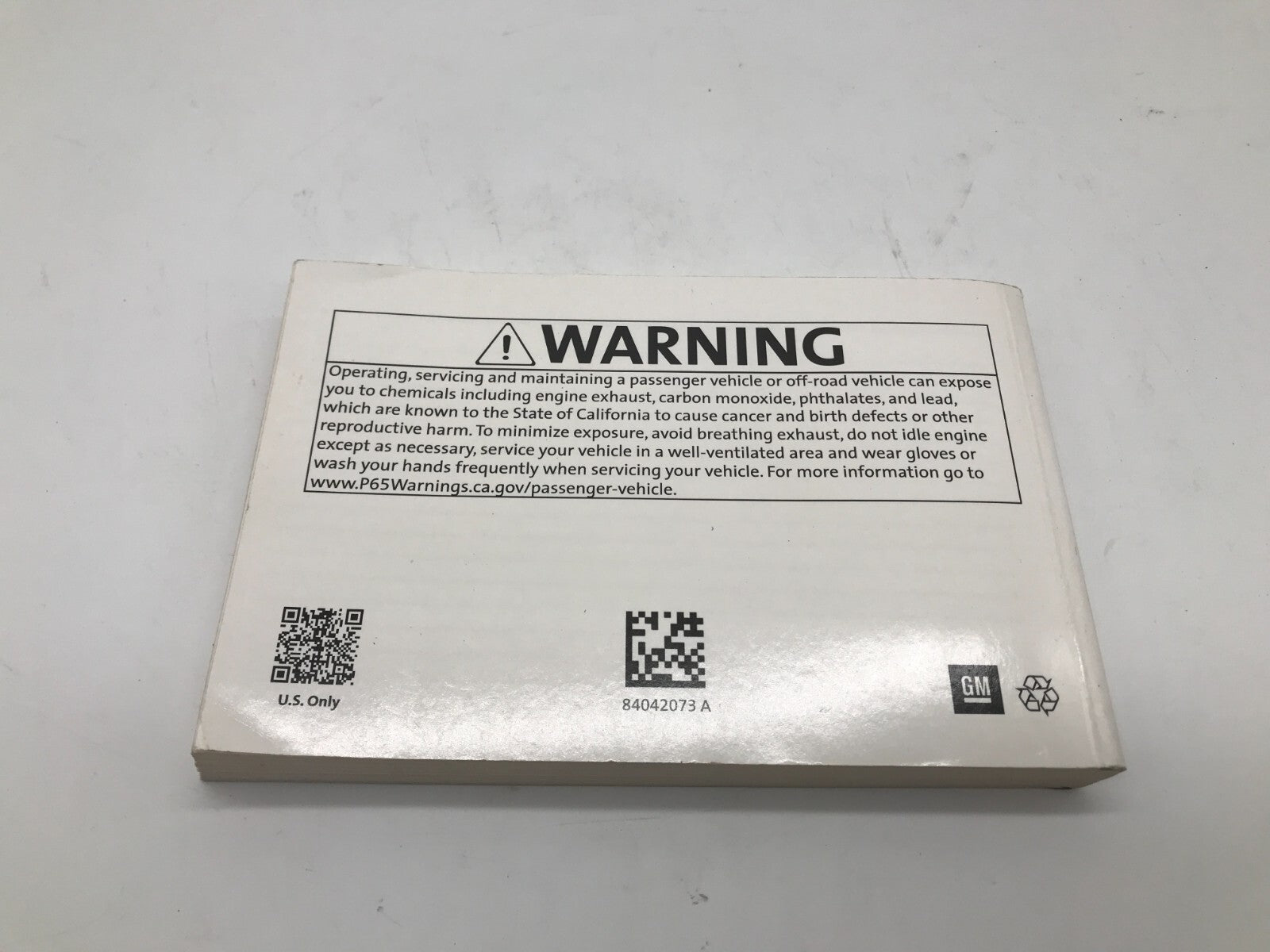 2018 Chevrolet Cruze Owners Manual OEM B03B25079