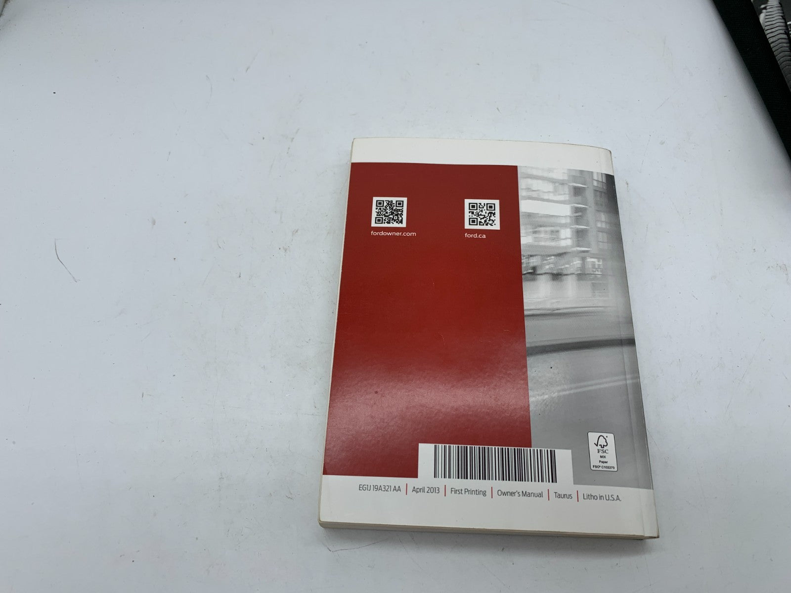 2014 Ford Taurus Owners Manual Set with Case OEM D01B63012