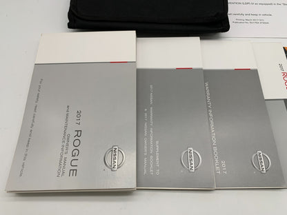 2016 Nissan Rogue Owners Manual Set with Case OEM B04B27013