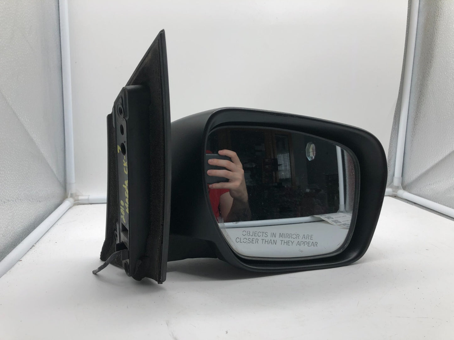 2010-2012 Mazda CX-7 Passenger Side View Power Door Mirror White OEM C04B36020