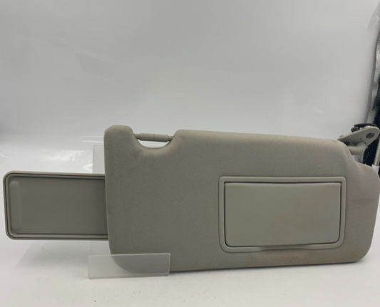 2010-2014 Subaru Legacy Passenger Sun Visor Gray Illuminated OEM E03B54057