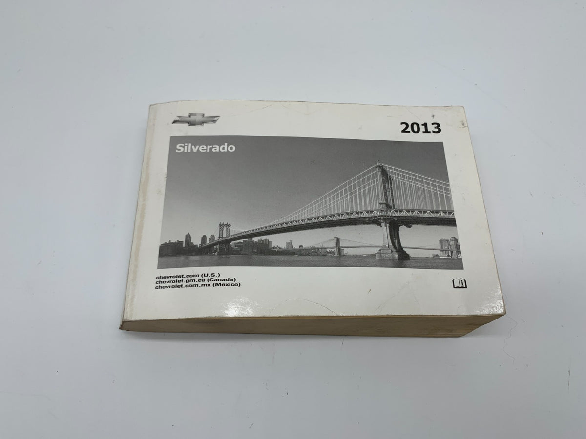2013 Chevrolet Silverado 1500 Owners Manual OEM A01B49008