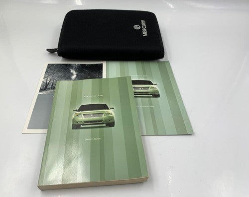 2008 Mercury Sable Owners Manual Set with Case OEM R01B17003