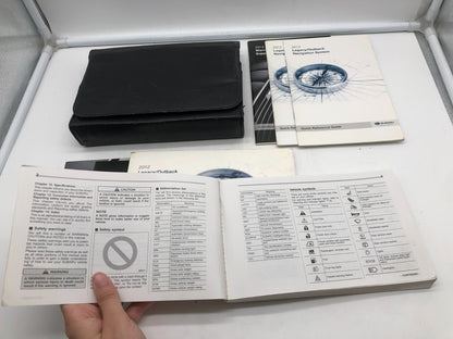 2012 Subaru Legacy Owners Manual Set with Case OEM A02B02024