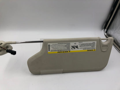 2009-2010 Dodge Journey Passenger Sun Visor Gray Illuminated OEM B04B22017