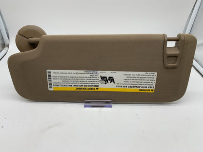 2004-2012 Chevrolet Malibu Passenger Sun Visor Brown OEM B02B27015