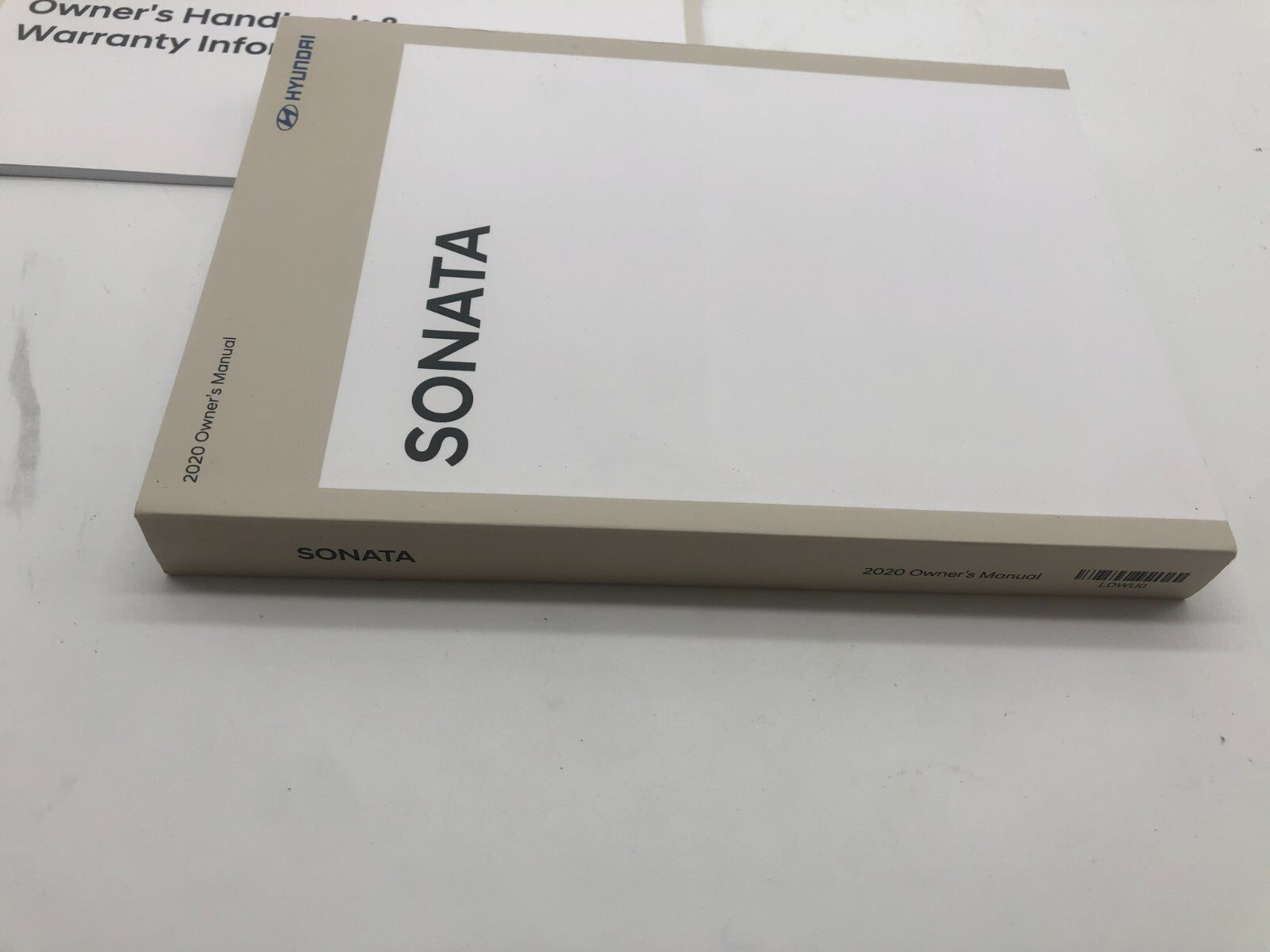 2020 Hyundai Sonata Owners Manual Set with Case OEM A02B08021