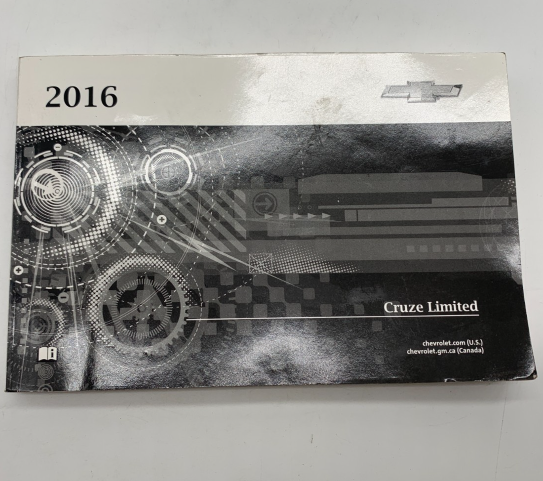 2016 Chevrolet Cruze Owners Manual OEM A02B43009
