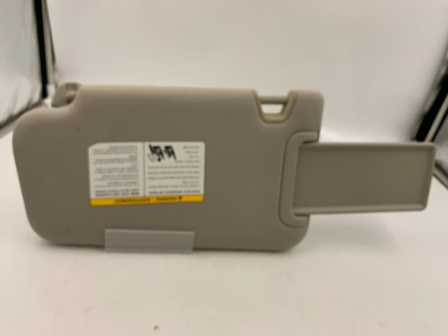 2014 Nissan Juke Passenger Sun Visor Gray OEM A03B32087