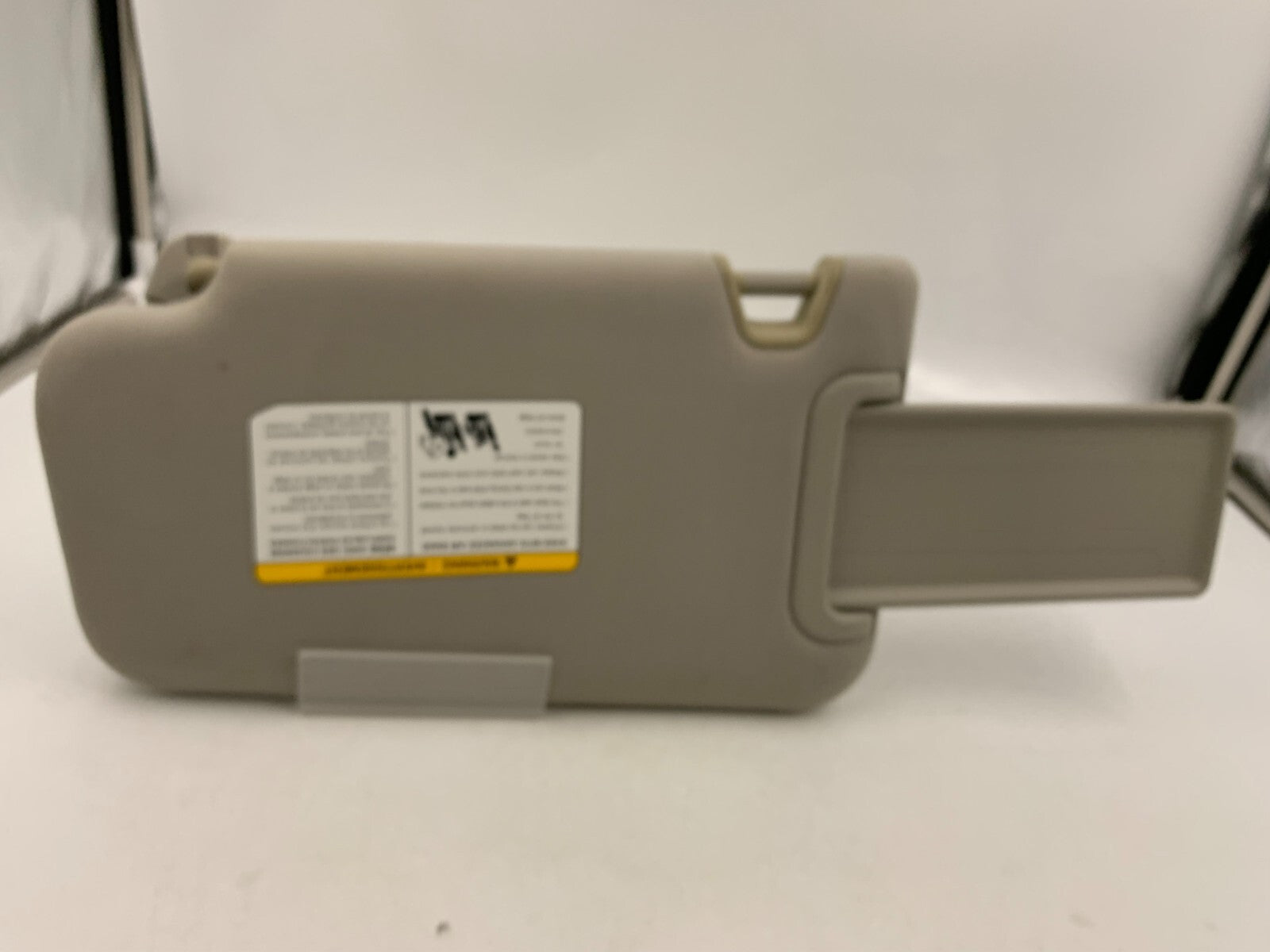 2014 Nissan Juke Passenger Sun Visor Gray OEM A03B32087