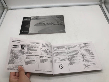 2020 Chevrolet Malibu Owners Manual Set OEM A01B12004