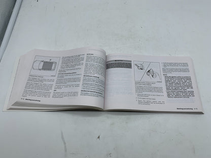 2021 Nissan Versa Owners Manual OEM A02B48069