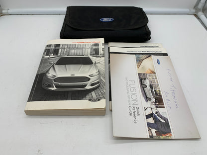 2015 Ford Fusion Owners Manual Set with Case OEM D01B45019