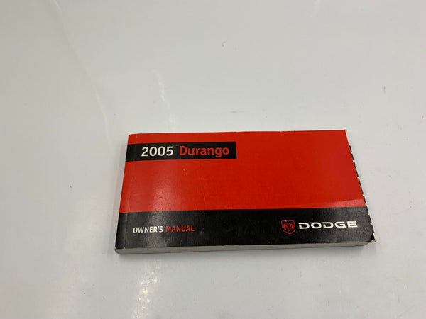 2005 Dodge Durango Owners Manual Handbook OEM C03B44022
