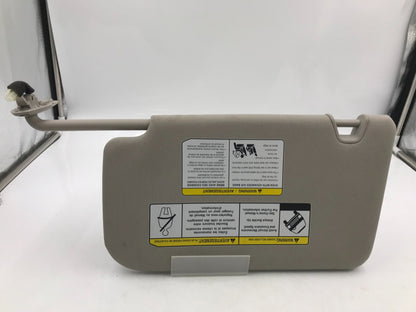 2018-2020 Nissan Rogue Passenger Sun Visor Gray Illuminated C04B57004