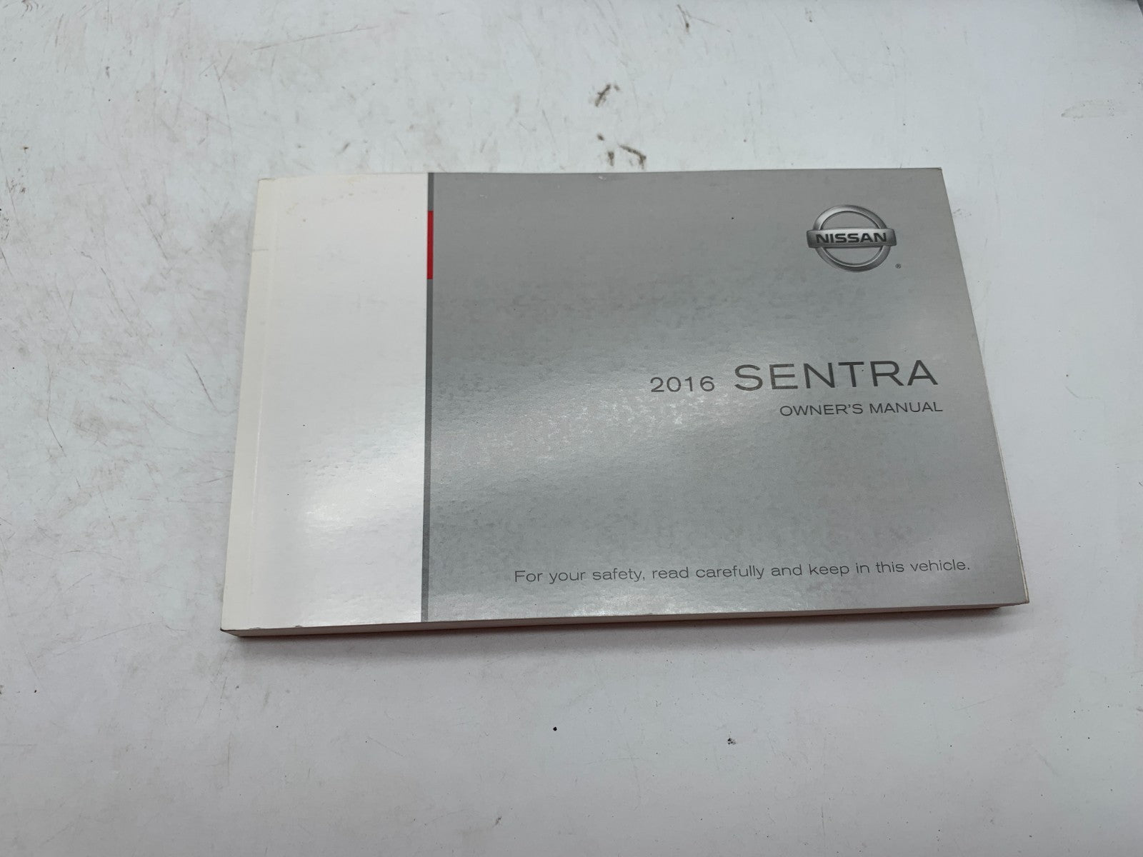2016 Nissan Sentra Owners Manual Set with Case OEM A04B35009