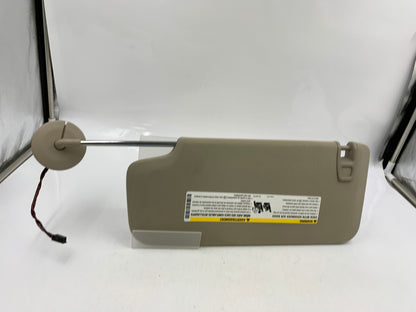 2013-2017 Cadillac XTS Passenger Sun Visor Tan Illuminated OEM E01B36001