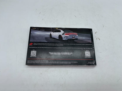 2021 Dodge Charger Owners Manual OEM A03B44006