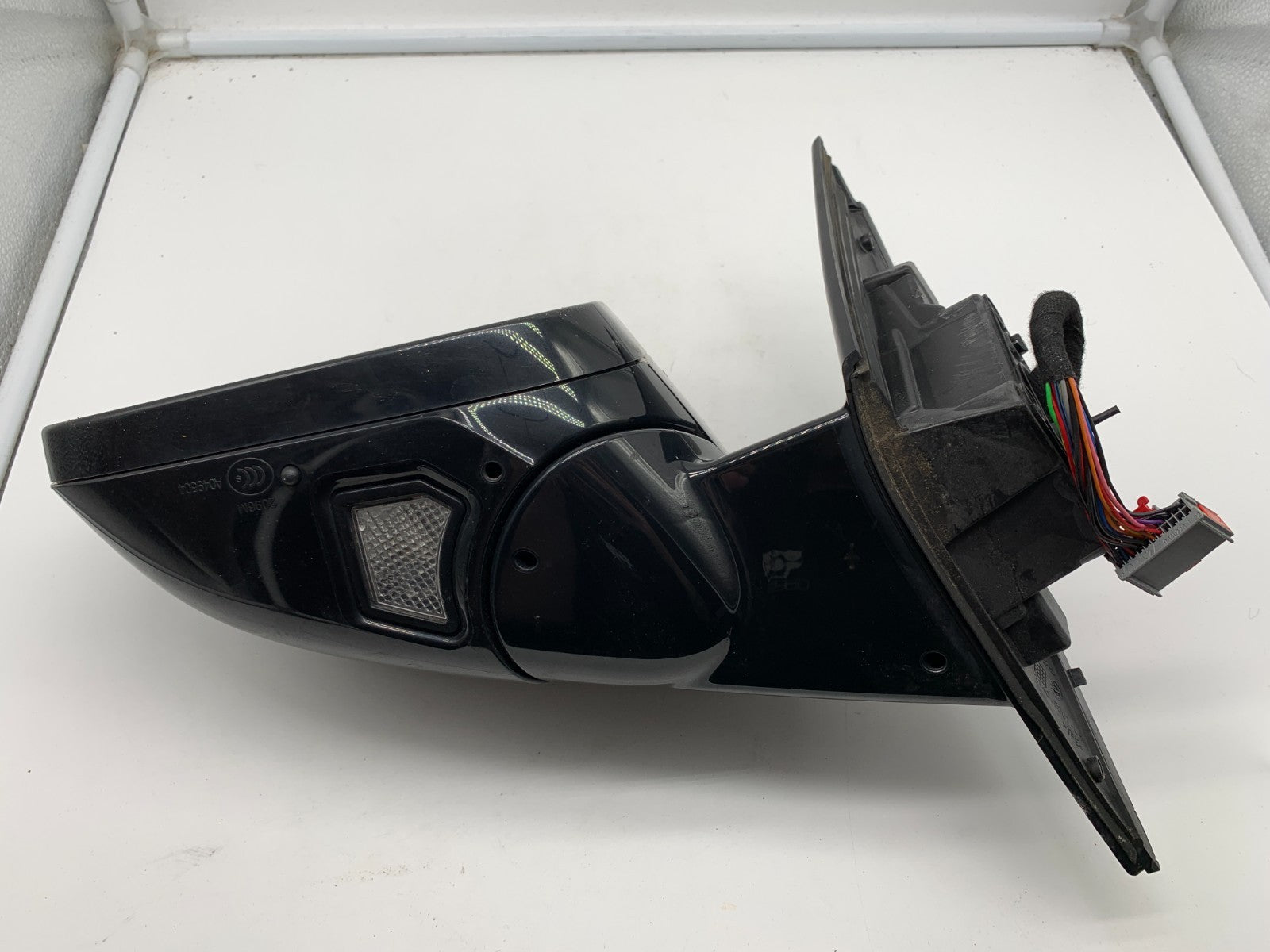 2017-2019 Jaguar XE Driver Side View Power Door Mirror Black BSA OEM B04B24001