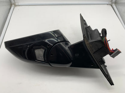 2017-2019 Jaguar XE Driver Side View Power Door Mirror Black BSA OEM B04B24001