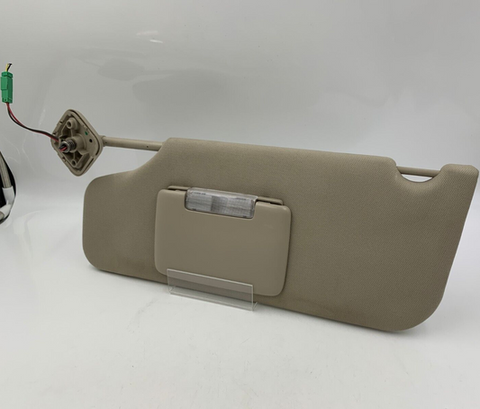 2010-2011 Ford Taurus Driver Sun Visor Sunvisor Gray Illuminated OEM B03B09047
