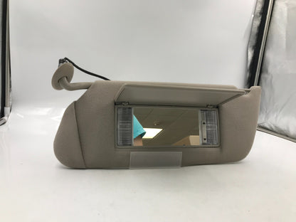 1998-1999 Cadillac Deville Driver Sun Visor Gray Illuminated OEM E01B41081